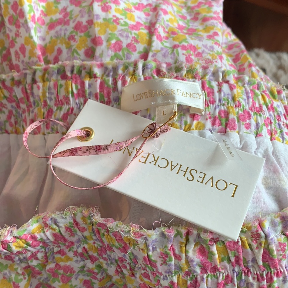 NWT - Love Shack Fancy Mini Skirt - Picture 4 of 5